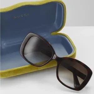 Gucci | Accessories | Gucci Gg632sa 002 Square Havana  display picture 1